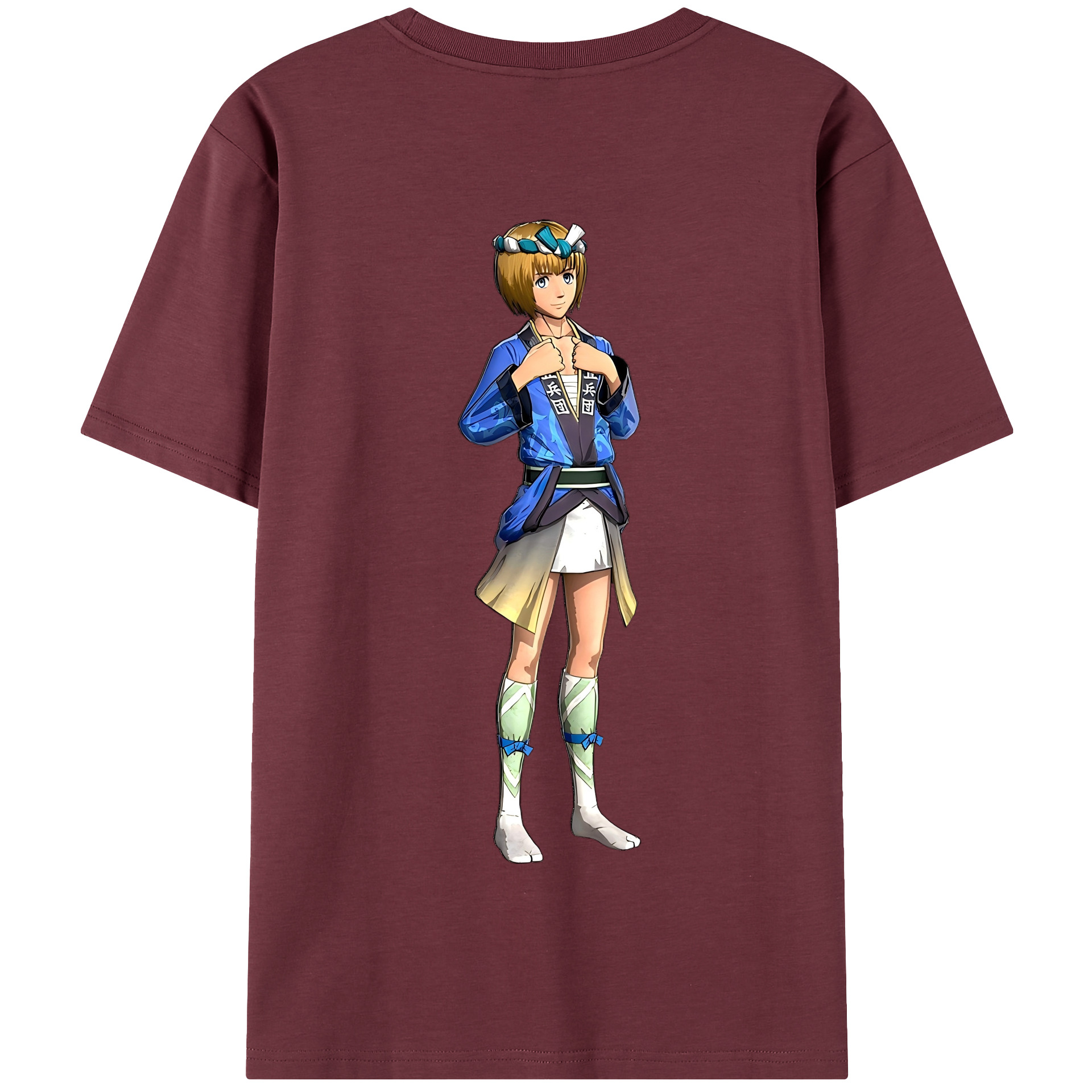 （画像用） 進撃の巨人 アルミン·アルレルト Attack on Titan Armin Arlert 綿100％半袖Tシャツ（背面プリント）